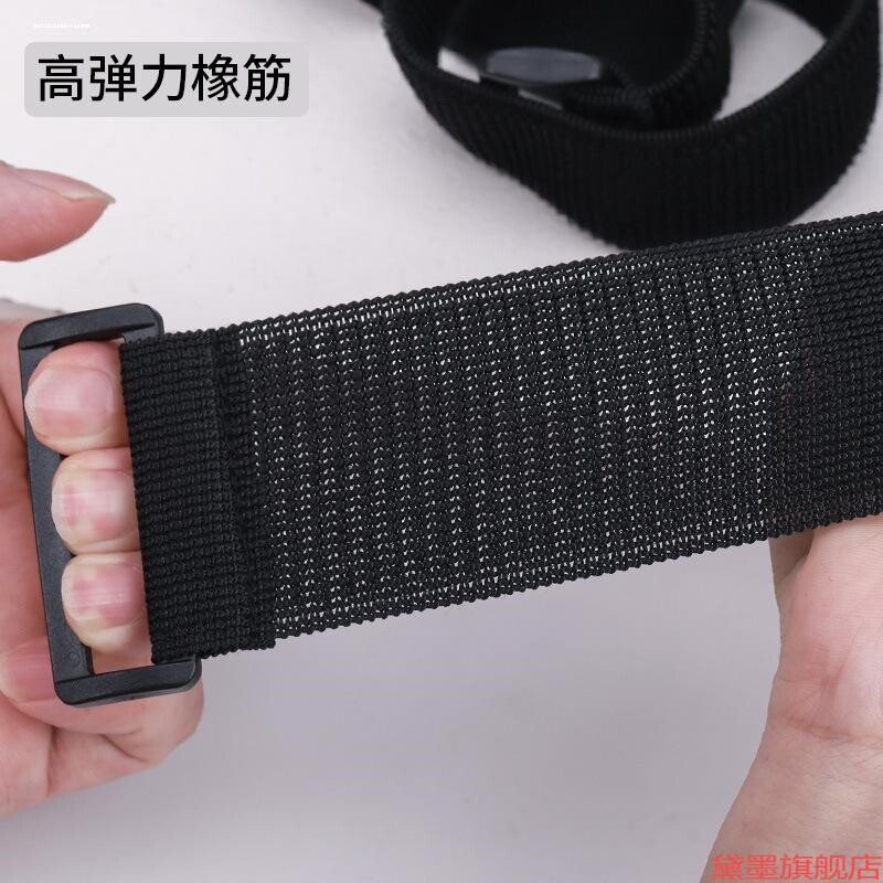 绑带电池裤脚固定捆魔术贴扣手臂可调节松紧带弹力束带强力扣长度
