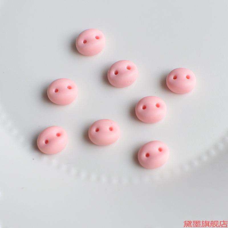 DIY手机壳猪鼻仿真眼珠配饰辅料可爱眼睛鼻子猪猪猪羊毛毡