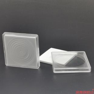 盒袁大头明泰收纳古钱生肖方形保护收藏古铜钱币方盒带内盒盒透明