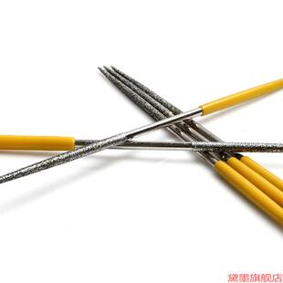 钻头器文玩扩孔力器金刚砂头工具什锦锉圆锉刀挫子打磨金钢