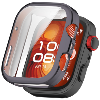适用华为FIT4手表tpu保护壳watchfit4pro保护套手表带透明一体fit4手环男女款保护套fit4pro替换保护贴膜配件
