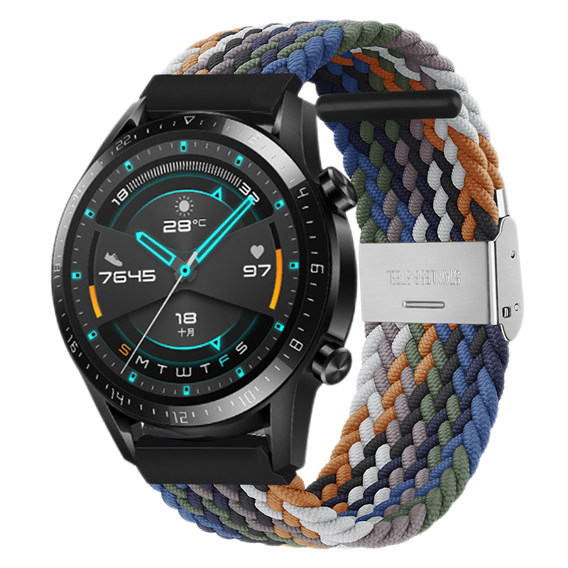 适用小米watchS4编织手表带sport4代腕表s3尼龙s2智能s1pro运动男女式时尚卡扣专用可替换配件腕带