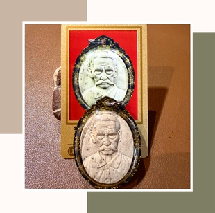 国内现货泰国2541阿赞坤潘自身含黑金壳及DDPRA卡 贝叶工坊 包邮