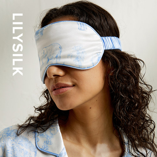 LILYSILK莉莉秀客大象真丝眼罩