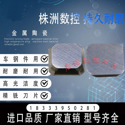 小四方形双头龙门精铣刀片