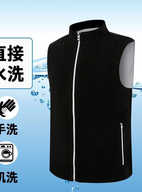 智能加热马甲男发热衣服全身自动温控充电马夹保暖电热背心女