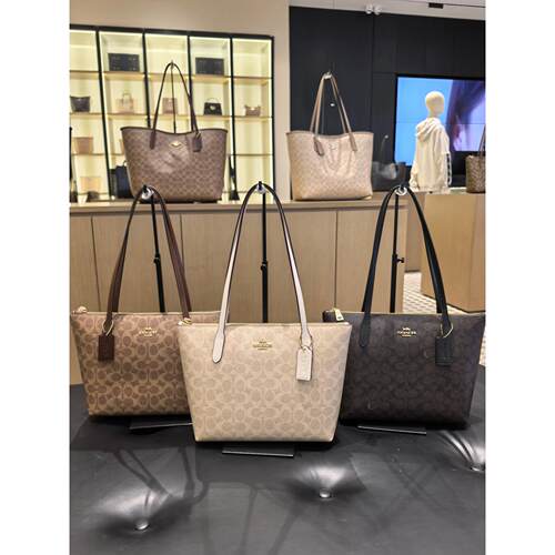 新款拉链托特包Fiona24 ZIP tote妈咪包CBT18