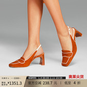 Patricia 帕翠亚西班牙原产春夏复古后空高跟凉鞋 女32393