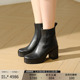 Patricia 帕翠亚西班牙原产2025秋冬厚底水台增高时尚 短靴01269