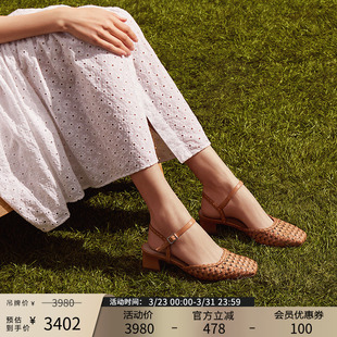 单鞋 女款 72336 帕翠亚西班牙原产2026春夏正流行包头凉鞋 Patricia