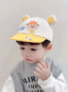 春秋棒球帽婴幼儿鸭舌帽