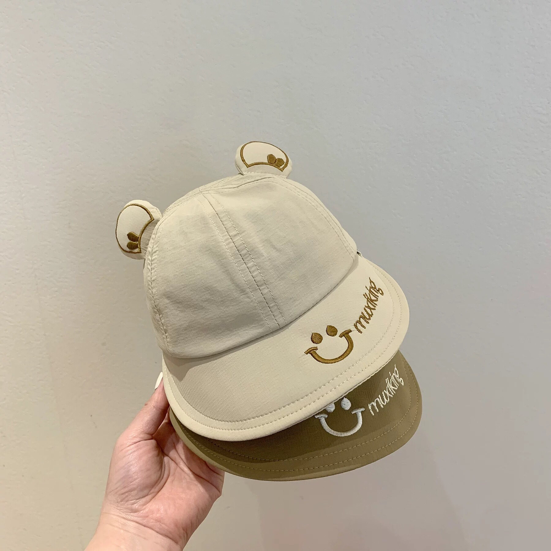 宝宝帽子春秋季薄款婴幼儿遮阳防晒帽韩版夏季渔夫帽子小月龄盆帽