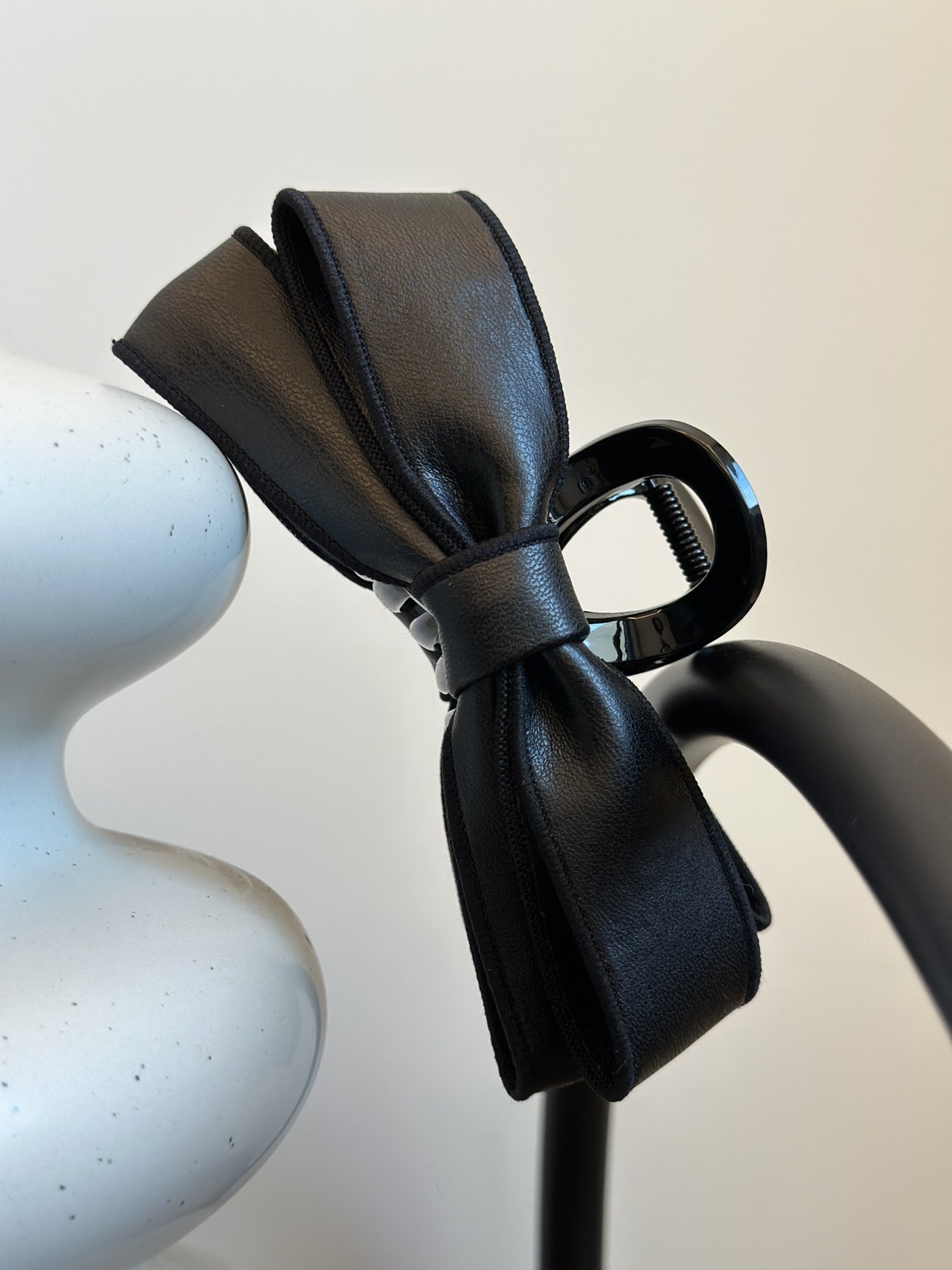 vogueess秋新品韩国高级感皮质蝴蝶结抓夹复古气质少女盘发夹大号,饰品/流行首饰/时尚饰品新,发饰,淘宝优惠券,粉丝福利购,淘宝优惠卷