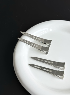 vogueess基础款化妆定位无痕发夹刘海夹鸭嘴夹头饰朋克超酷蓬松感