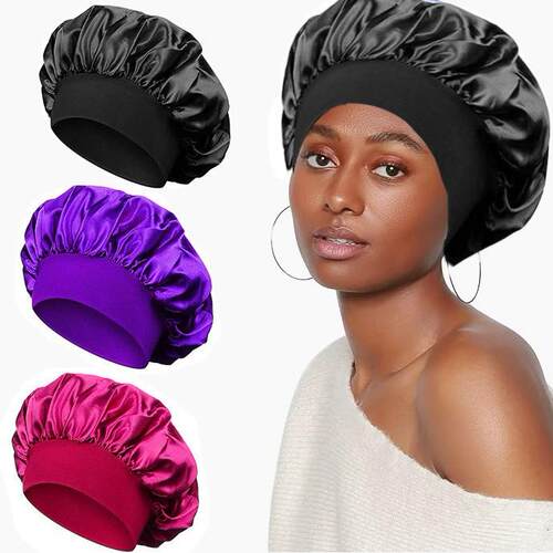 Lady's Bath Cap  Elastic and Reusable Shower Cap  Bathing