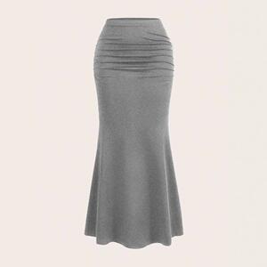 New solid color elegant Chic and special hip-packing