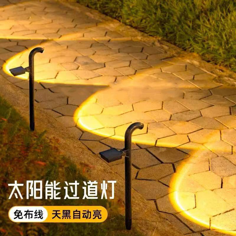 太阳能庭院灯户外灯照明过道照明射灯别墅花园氛围光控室外草坪灯