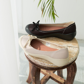 ILR因爱乐诗空气鞋 平底休闲鞋 蝴蝶结软底单鞋 女舒适透气坡跟鞋