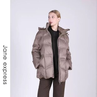 Jane express/简表达【反季清仓】羽绒服加厚上衣外套DYR42004