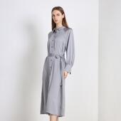 Jane 长裙女宽松CLY53002 连衣裙中长款 express 简表达25年春长袖