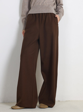 Jane express/简表达25年春季新款休闲裤长裤百搭宽松CKZ52001