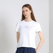 express 简表达25年春季 新款 Jane T恤休闲短袖 T恤女士CTX5004