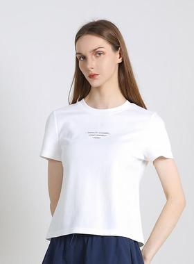 Jane express/简表达25年春季新款T恤休闲短袖T恤女士CTX5004