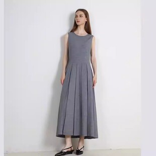 新款 Jane express 简表达春季 裙CLY51001 设计感简约百搭无袖