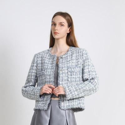 小香风短外套通勤休闲法式气质