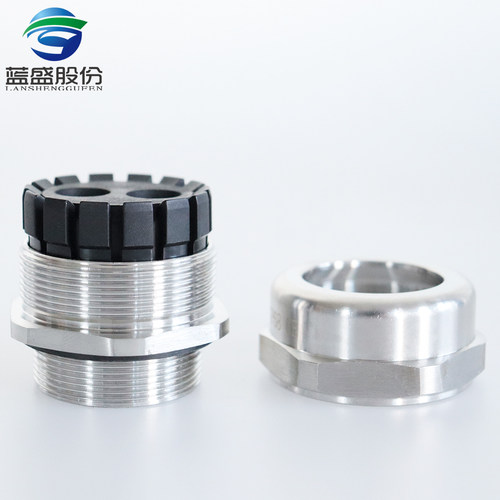 蓝盛二孔不锈钢电缆接头