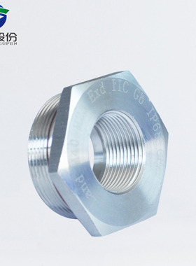 蓝盛 304不锈钢防爆变径环接头Exd隔爆缩径环补芯内外螺纹转换头