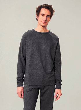 Lexington阿尔弗雷德灰色家居套装男士长袖长裤睡衣秋冬家居服