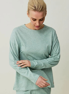 Lexington莉莲莫代尔绿色家居套装长袖长裤可外穿休闲套装