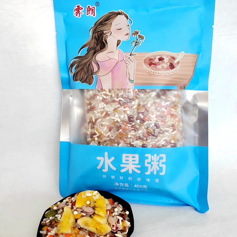 霁朗 水果粥400g/1袋包邮