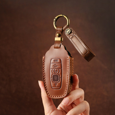 适用林肯钥匙套航海家冒险家飞行家领航员真皮汽车钥匙套包