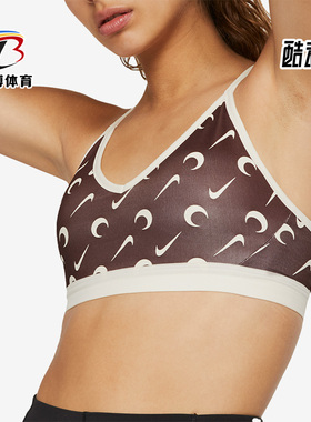 Nike/耐克正品新款女子运动细线透气短款吊带背心CJ7686-213