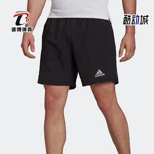 Adidas 夏季 男子运动休闲透气梭织五分裤 H58586 阿迪达斯正品