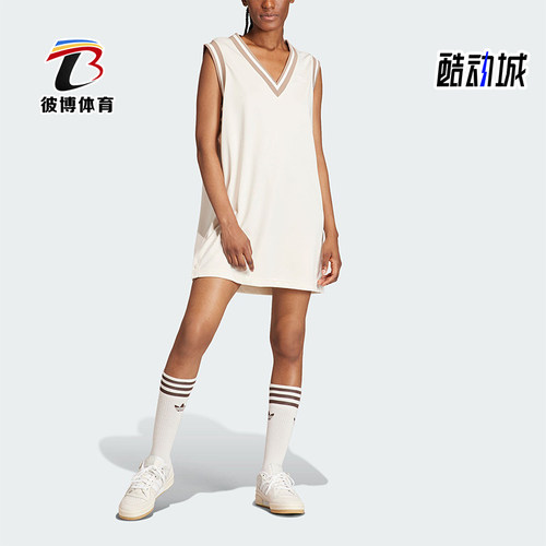 Adidas/阿迪达斯女子无袖连衣裙