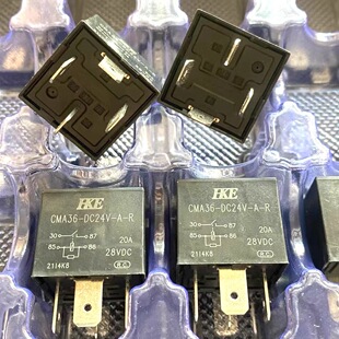 包邮全新原装 HFV15-24-H1TJ-R-24V-20A 现货宏发HFV4继电器4脚DC