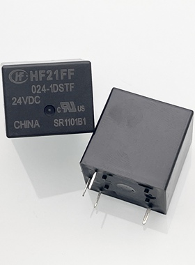 包邮原装 HF21FF 024-1DSTF 常闭 继电器 24VDC 4脚 1DS JQC-21FF