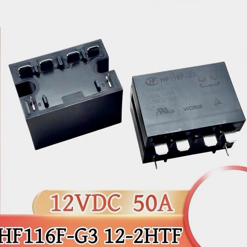 包邮全新原装 HF116F-G3-12-2HTF 现货宏发6脚2常开50A继电器焊接