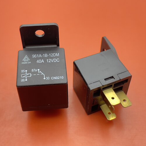 现货原装 961A-1B-12DM  40A4脚GPS断油电继电器 JD1915常闭型12V