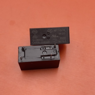 全新现货 HF115FK 24-Z1T 全新宏发 24VDC 5脚 12A 24V 继电器5脚
