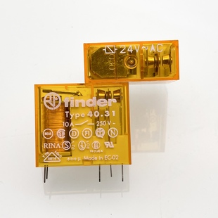 包邮原装finder/芬德 40.31.8.024.0000 Type 40.31 24VAC 继电器