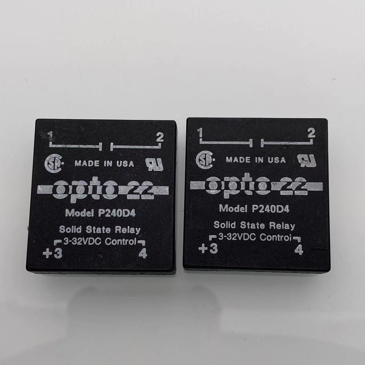 包邮现货 P240D4 固态继电器3-32VDC 进口模块OPTO22 P240D4 拆机