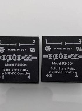 包邮现货 P240D4 固态继电器3-32VDC 进口模块OPTO22 P240D4 拆机
