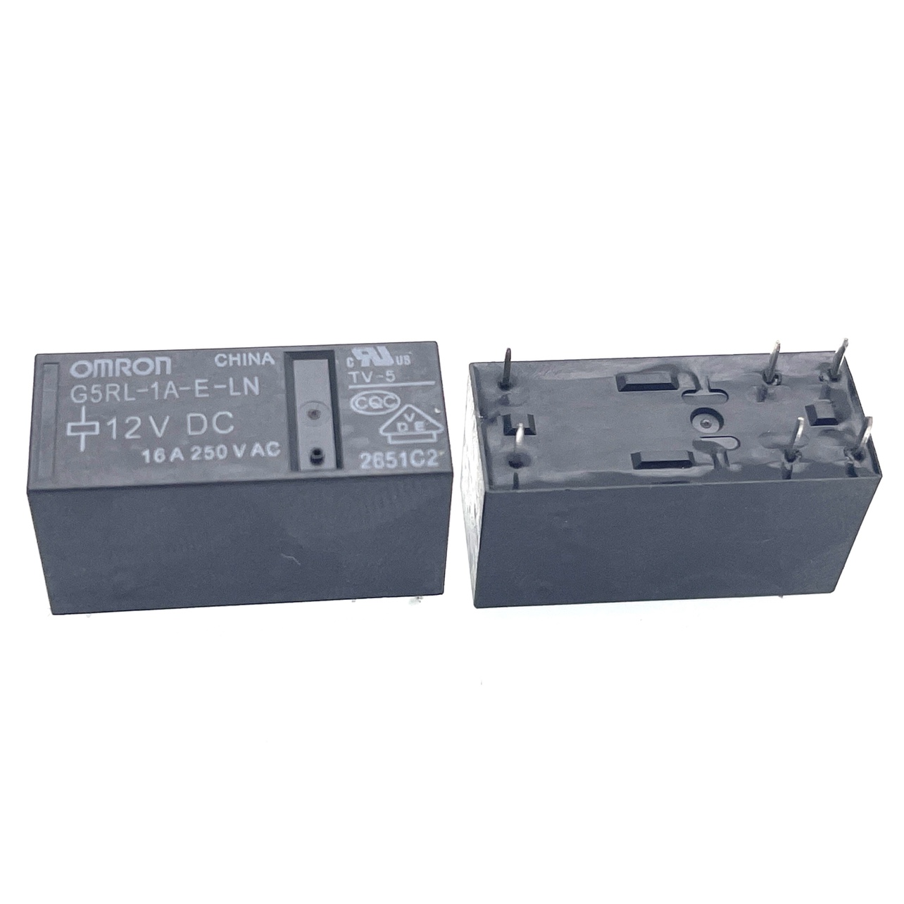 包邮原装 G5RL-1A-E-LN 12VDC 功率 16A 12V 继电器 DC12V 6脚位