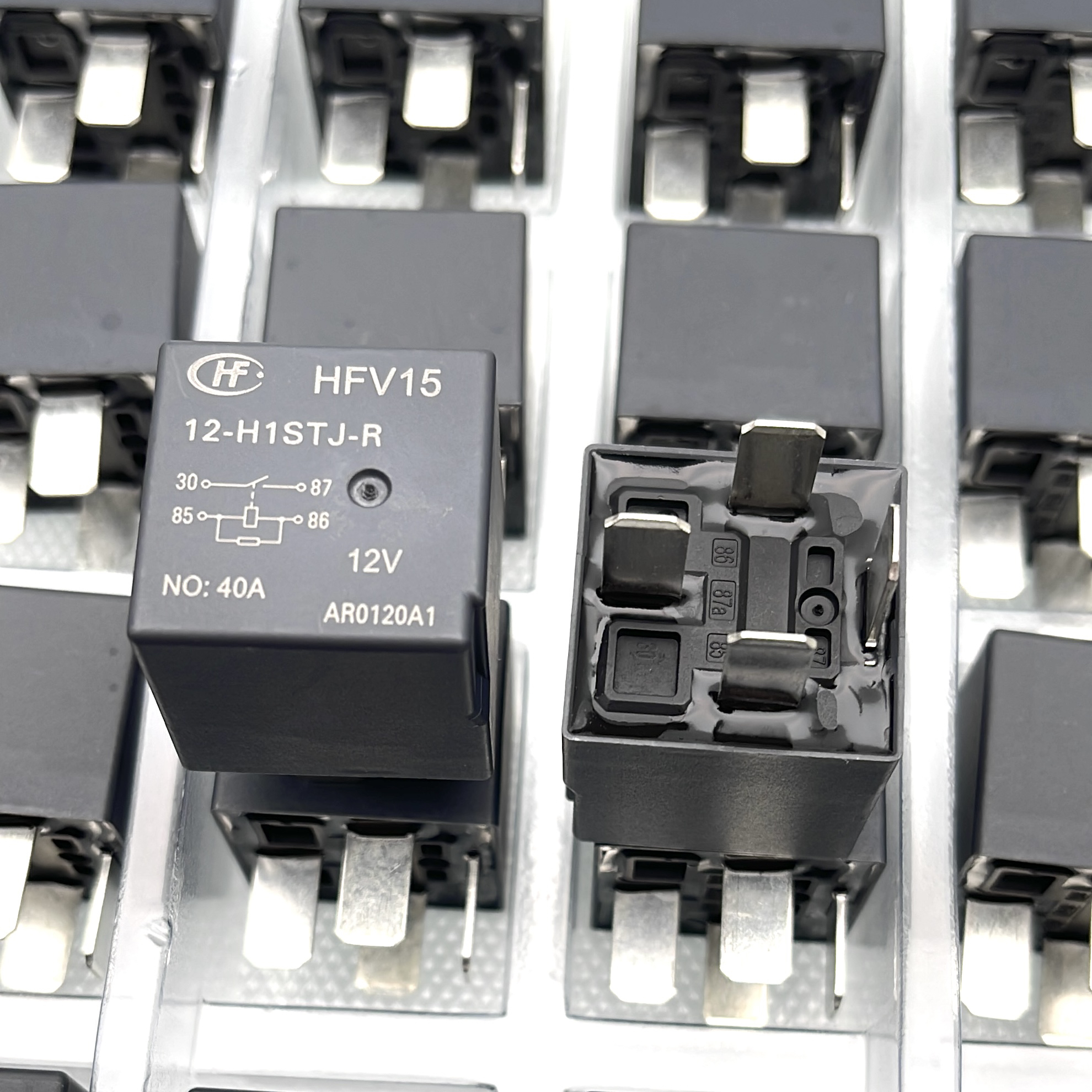 包邮全新原装 HFV15 12-H1STJ-R 现货40A汽车4脚12V继电器H1STJ-R