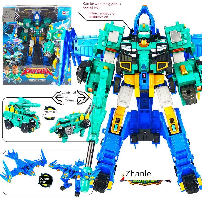 奥迪双钻量子战队2恐龙守护魔风战魂齐嘟嘟变装可动手办人仔玩具