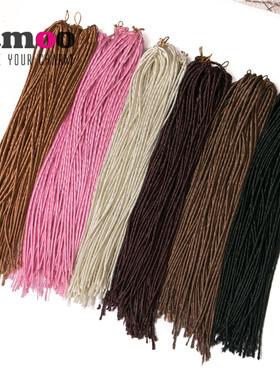 非洲假发空心辫小细辫子细脏辫Dreadlocks嘻哈潮流接发街舞潮流